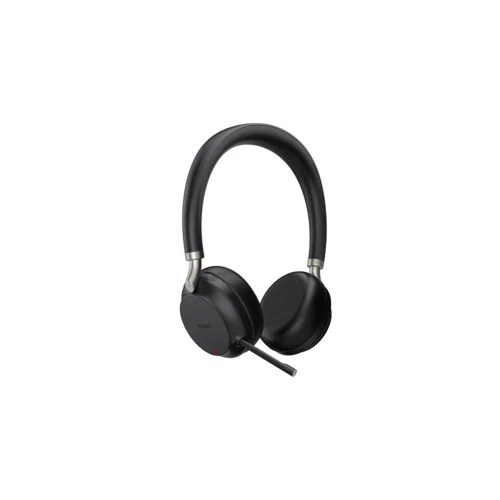 Гарнитура BH72 UC Black USB-A, Беспроводная Bluetooth, HD звук, Зарядка Qi, Шумоподав., Черная